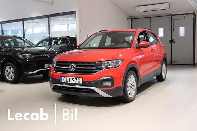 Begagnad VW T-Cross 95 HK (69 kW) 2019 Flash red SUV