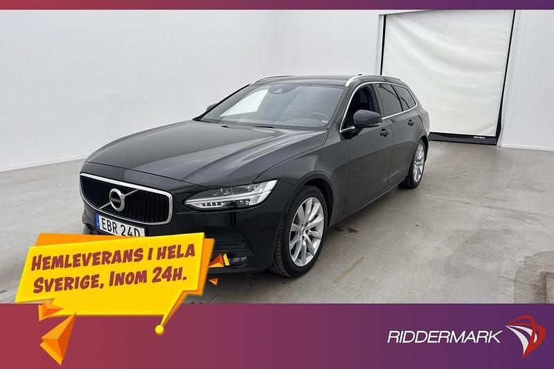 Svart Begagnad 2019 Volvo V90 Momentum Kombi | 238 900 kr (Marknadspris) - Bild 1/3