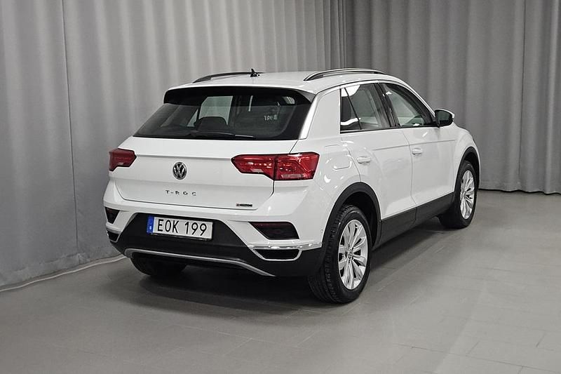 Begagnad VW T-Roc 151 HK (111 kW) 2018 Vit SUV