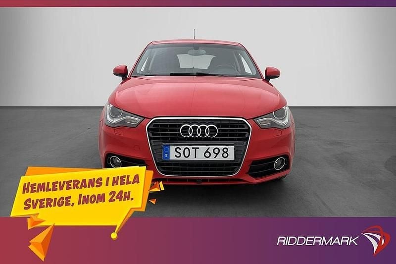 Begagnad Audi A1 Proline 2011 Röd Halvkombi