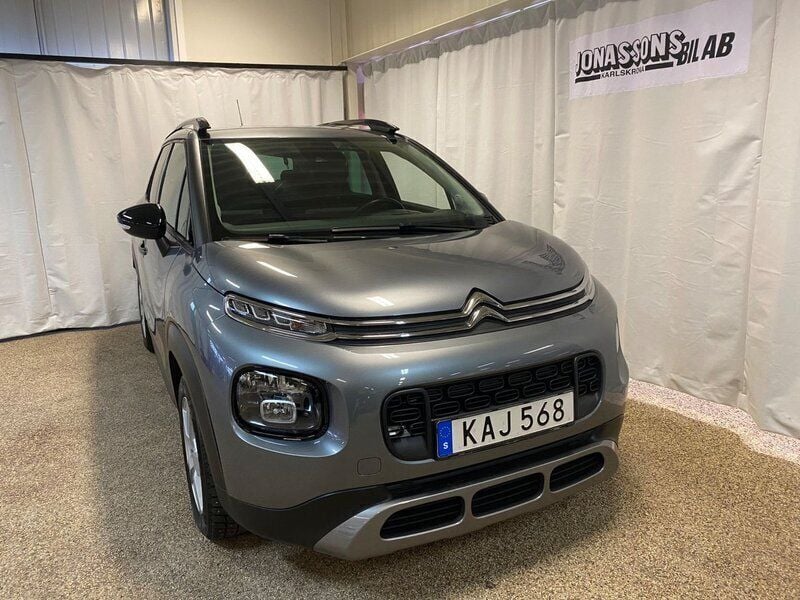 Grå Begagnad 2018 Citroën C3 Halvkombi | 159 000 kr - Bild 1/4