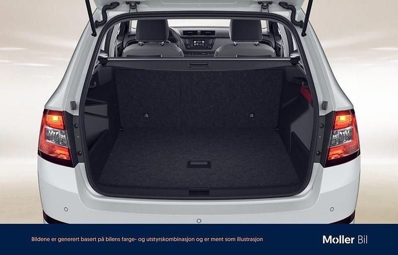 Begagnad Skoda Fabia 95 HK (69 kW) 2019 Vit Kombi