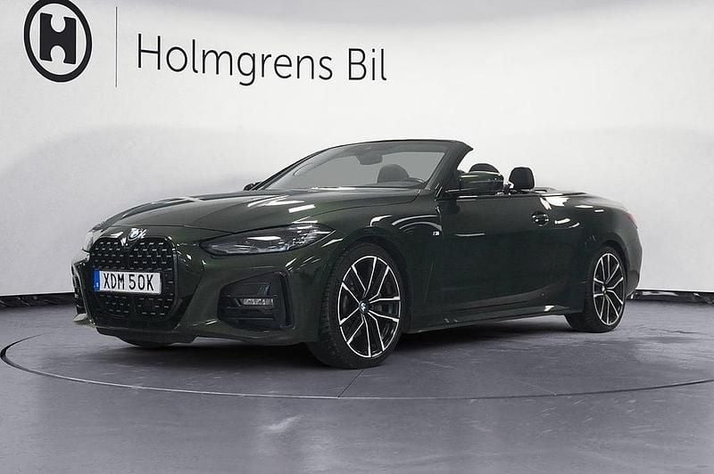 Begagnad BMW 430 Cabriolet M Sport 245 HK (180 kW) 2021 Grön Cab