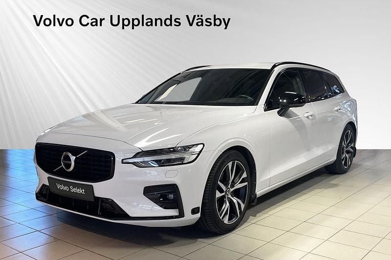 Vit Begagnad 2019 Volvo V60 R-Design Kombi | 299 900 kr (Marknadspris) - Bild 1/3