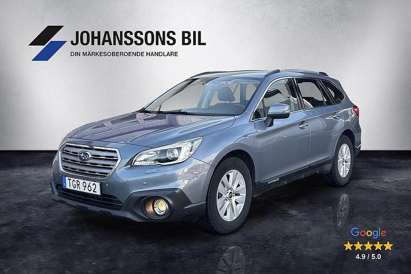 Grå Begagnad 2015 Subaru Outback SUV | 169 900 kr (Lite dyr) - Bild 1/4