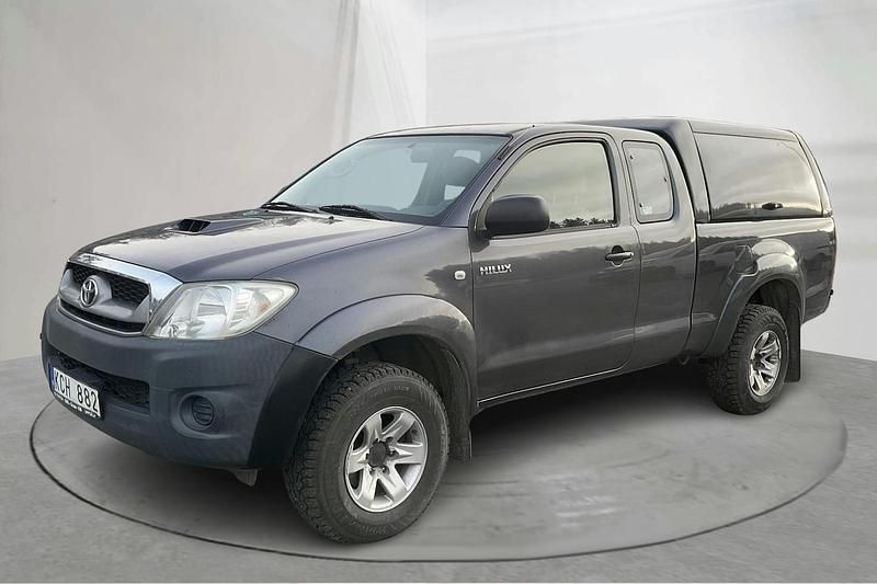 Mörkgrå Begagnad 2009 Toyota HiLux Pickup | 118 000 kr (Bra pris) - Bild 1/4