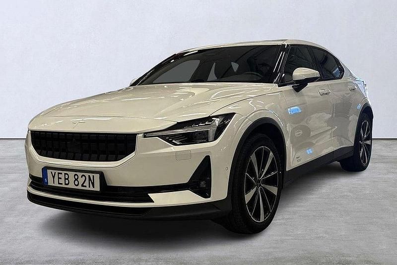 Vit Begagnad 2021 Polestar 2 Pilot Sedan | 369 900 kr (Marknadspris) - Bild 1/4