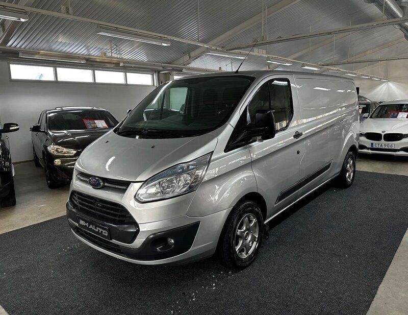 Grå Begagnad 2015 Ford Transit Custom Van | 99 900 kr (Bra pris) - Bild 1/4