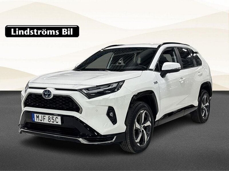Vit Begagnad 2023 Toyota RAV4 Hybrid SUV | 494 900 kr (Marknadspris) - Bild 1/3