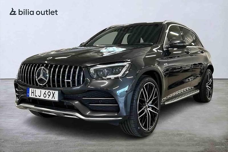 Grå Begagnad 2020 Mercedes GLC43 AMG AMG SUV | 379 900 kr (Marknadspris) - Bild 1/1