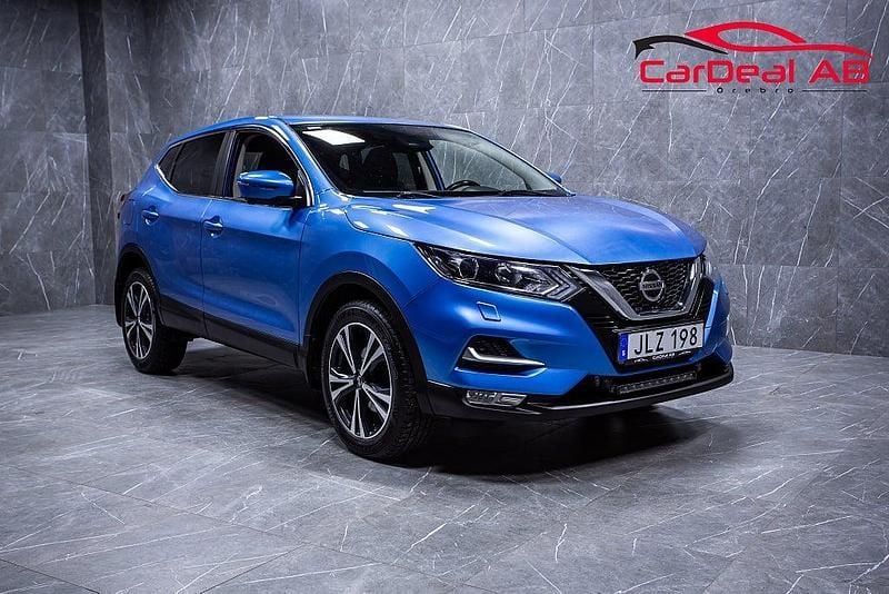Blå Begagnad 2018 Nissan Qashqai 360º SUV | 144 800 kr (Marknadspris) - Bild 1/4