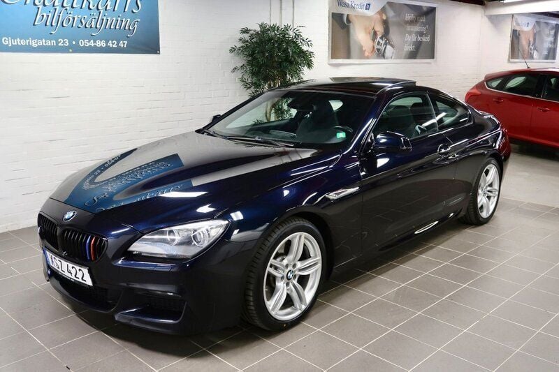 Svart Begagnad 2011 BMW 650 M Sport Sportkupé | 216 000 kr - Bild 1/4