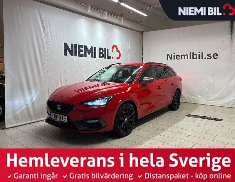 Röd Begagnad 2021 Seat Leon ST Kombi | 234 900 kr (Dyr) - Bild 1/3