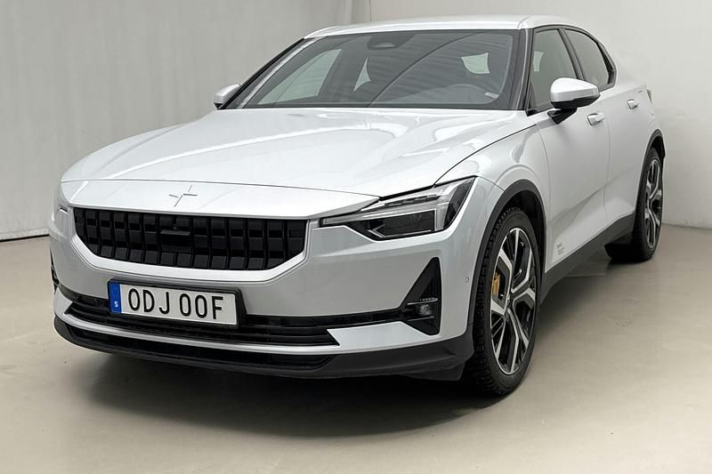 Silver Begagnad 2023 Polestar 2 Long Range Dual motor Halvkombi | 305 000 kr (Marknadspris) - Bild 1/4