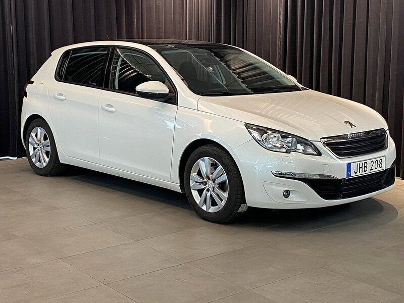 Vit Begagnad 2013 Peugeot 308 Active Halvkombi | 79 500 kr (Lite dyr) - Bild 1/4