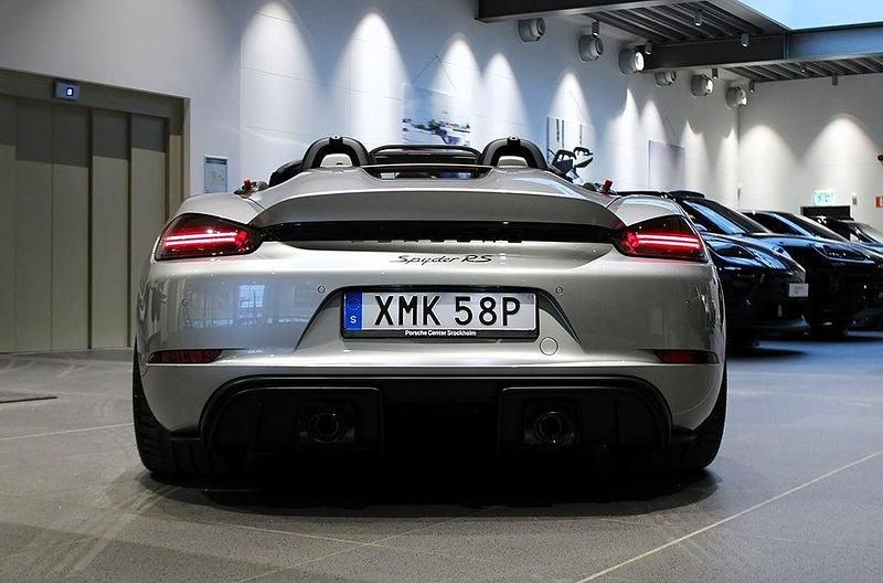 Ny Porsche 718 Spyder 501 HK (368 kW) 2025 Flerfärgad Cab
