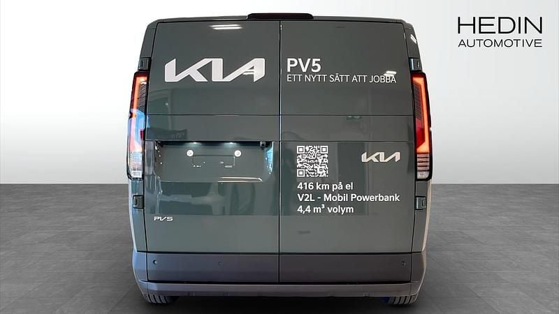 Ny Kia PV5 2026 Grön Minibuss