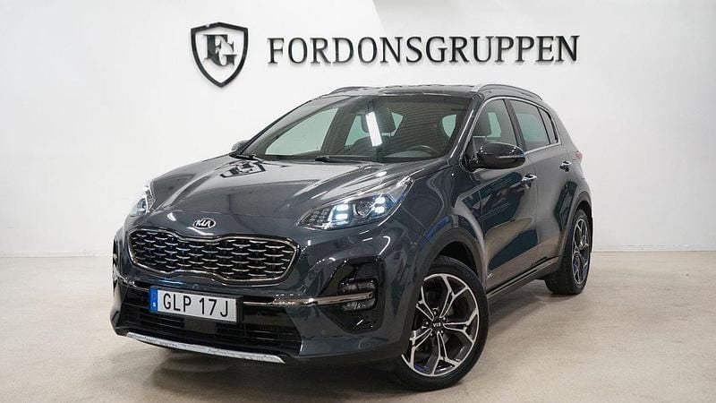 Grå Begagnad 2019 Kia Sportage GT-Line SUV | 244 800 kr (Marknadspris) - Bild 1/4