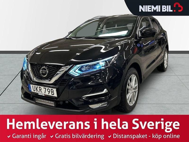 Svart Begagnad 2021 Nissan Qashqai 360º SUV | 199 900 kr (Bra pris) - Bild 1/3