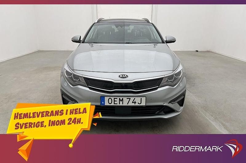 Begagnad Kia Optima Hybrid Sport 2019 Grå Sedan