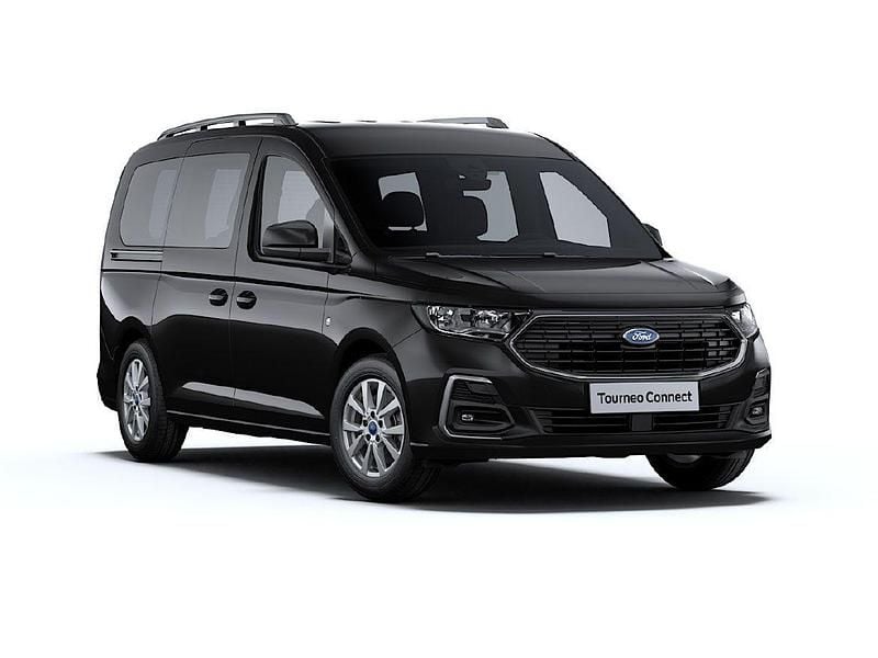Svart Ny 2025 Ford Grand Tourneo Connect Minibuss | 518 200 kr - Bild 1/1