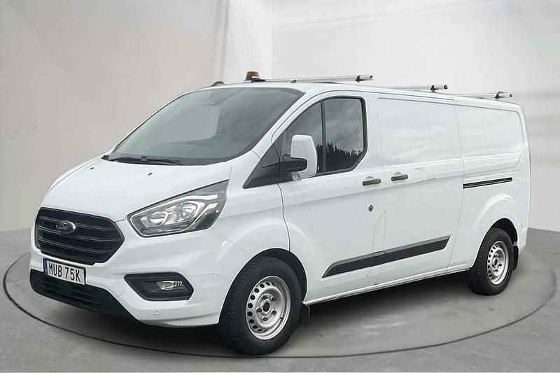 Vit Begagnad 2023 Ford Transit Custom | 319 000 kr (Dyr) - Bild 1/4
