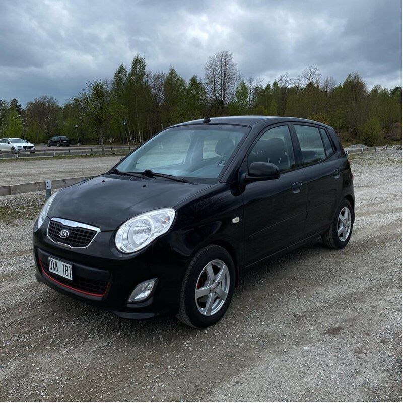 Svart Begagnad 2011 Kia Picanto EX Halvkombi | 32 500 kr (Marknadspris) - Bild 1/4