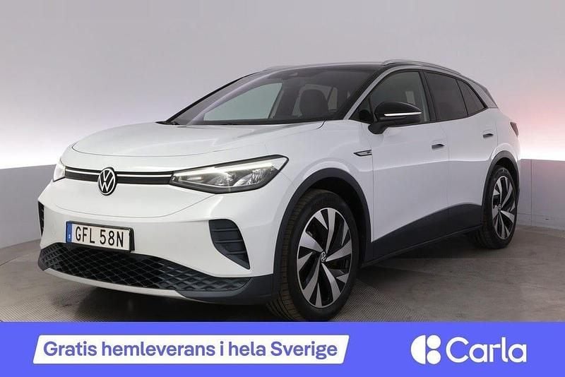 Begagnad VW ID.4 Pro Performance 150 kW (204 HK) 2021 Vit SUV