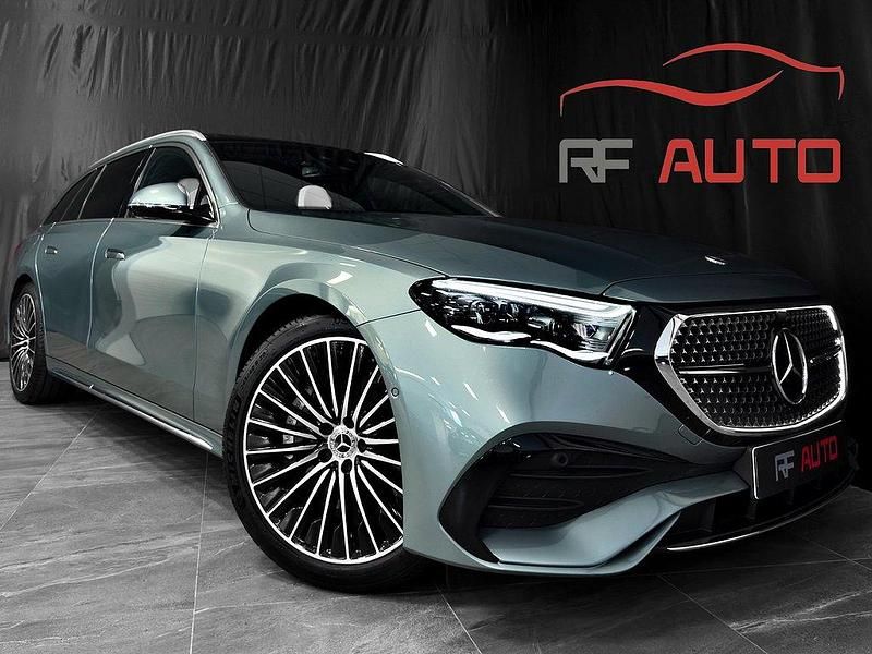 Grön Begagnad 2023 Mercedes E300 AMG Kombi | 679 900 kr (Lite dyr) - Bild 1/4