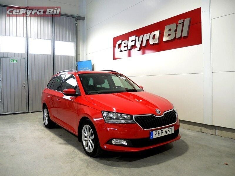 Röd Begagnad 2019 Skoda Fabia Kombi | 119 900 kr (Marknadspris) - Bild 1/4