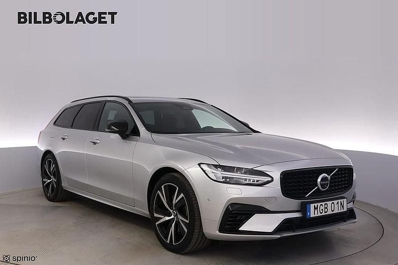 Silver Begagnad 2022 Volvo V90 R-Design Kombi | 489 800 kr (Lite dyr) - Bild 1/4
