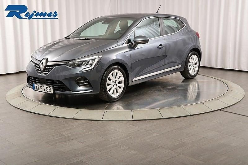 Begagnad Renault Clio V Intens 91 HK (66 kW) 2022 Grå titanium kpn met Halvkombi
