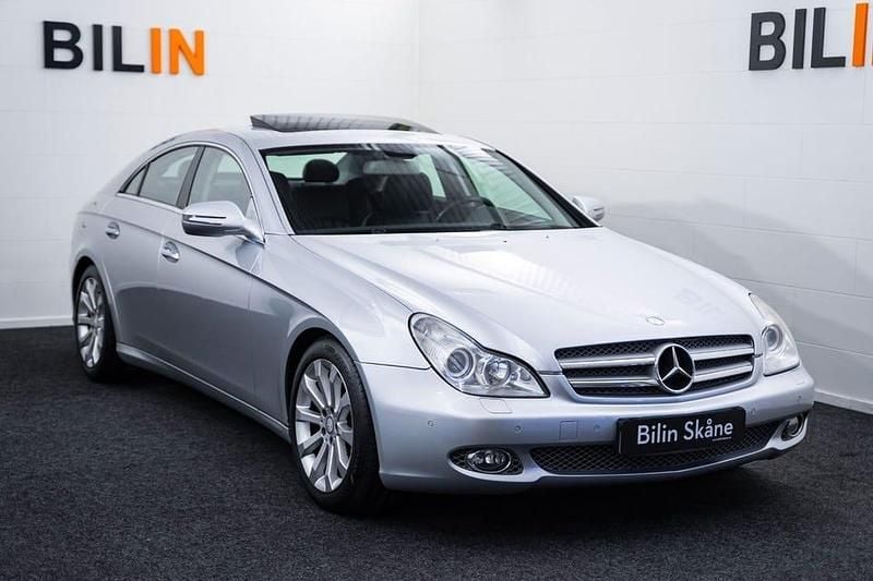 Silver Begagnad 2010 Mercedes CLS350 Sportkupé | 97 900 kr - Bild 1/4