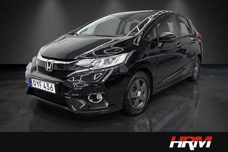 Svart Begagnad 2017 Honda Jazz Dynamic Halvkombi | 114 900 kr (Superpris) - Bild 1/4