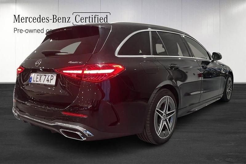 Begagnad Mercedes C300 AMG 313 HK (230 kW) 2025 Svart Kombi