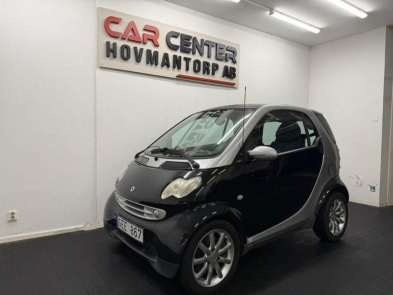 Svart Begagnad 2007 Smart ForTwo Coupé Sportkupé | 29 900 kr (Marknadspris) - Bild 1/4
