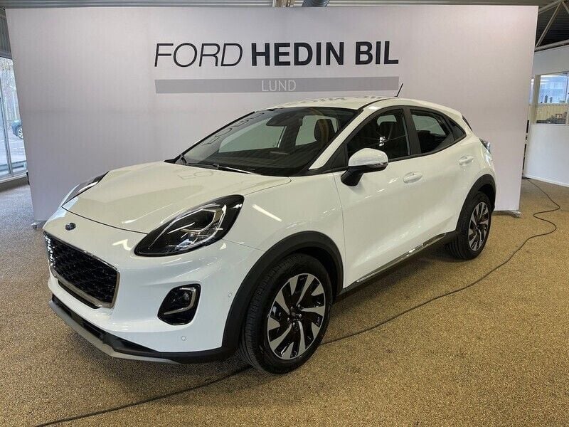 Vit Begagnad 2023 Ford Puma Titanium Sportkupé | 353 700 kr - Bild 1/4
