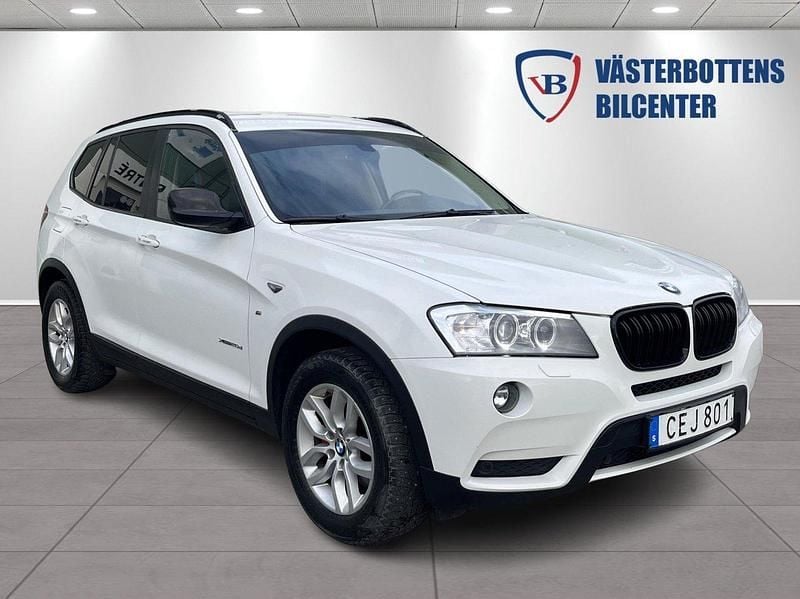 Vit Begagnad 2014 BMW X3 SUV | 129 900 kr (Bra pris) - Bild 1/4