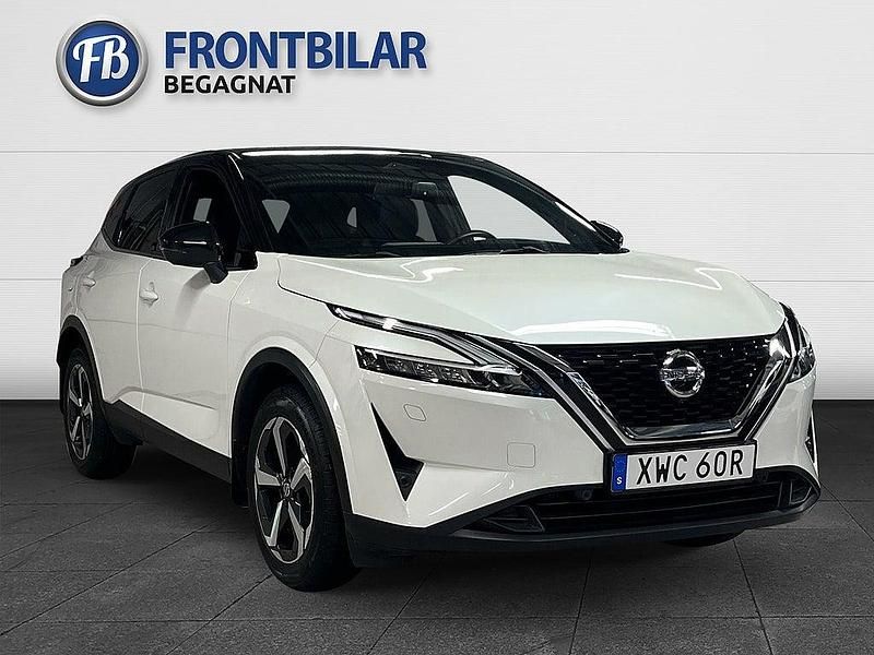 Vit Begagnad 2022 Nissan Qashqai 360º SUV | 264 900 kr (Marknadspris) - Bild 1/3