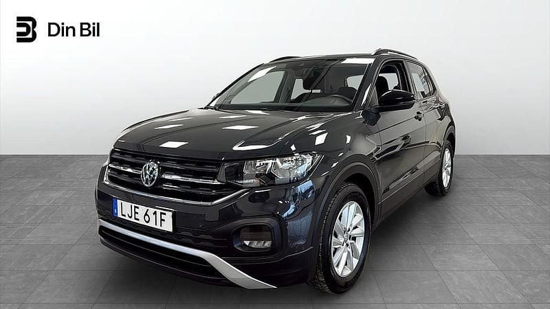 Grå (urano grey) Begagnad 2019 VW T-Cross SUV | 189 900 kr (Marknadspris) - Bild 1/4