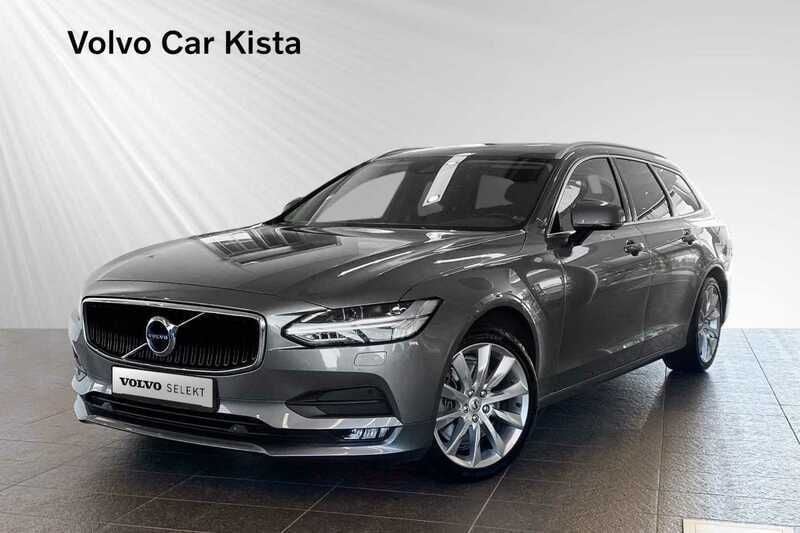 Grå Begagnad 2018 Volvo V90 Business Edition Kombi | 269 000 kr (Marknadspris) - Bild 1/4