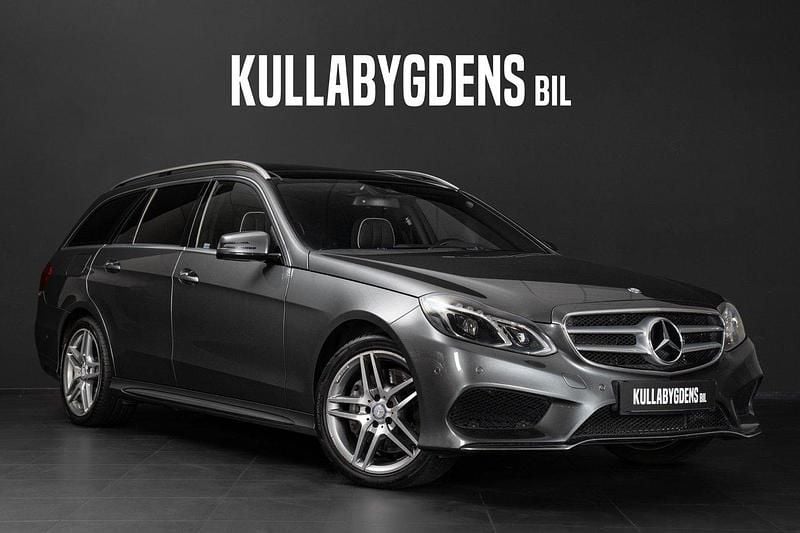 Grå Begagnad 2013 Mercedes E400 AMG Kombi | 199 000 kr - Bild 1/4