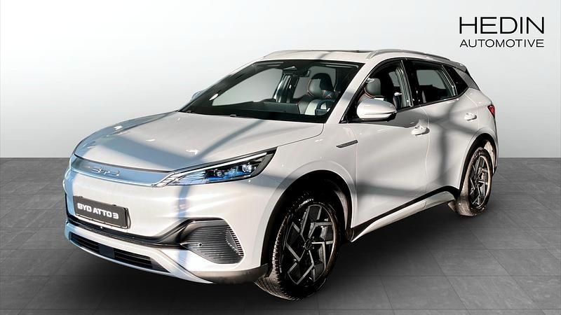 Begagnad BYD Atto 3 Design 150 kW (204 HK) 2022 Vit SUV