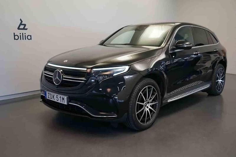 Svart Begagnad 2021 Mercedes EQC400 SUV | 399 500 kr (Marknadspris) - Bild 1/1