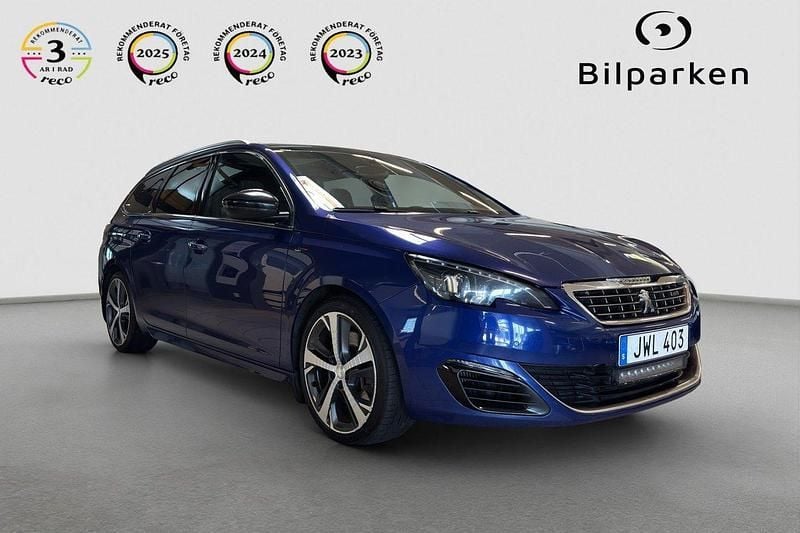 Blå Begagnad 2015 Peugeot 308 GTi Kombi | 109 990 kr (Lite dyr) - Bild 1/4