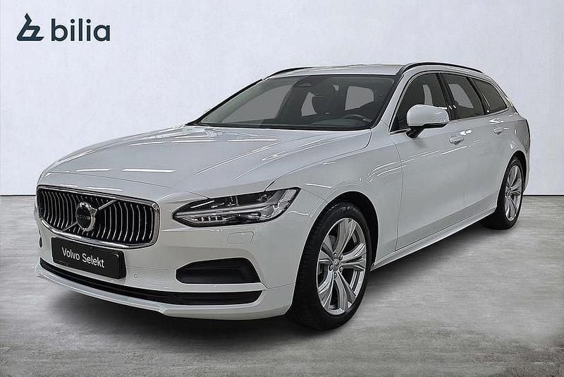 Vit Begagnad 2023 Volvo V90 Core Kombi | 389 000 kr (Bra pris) - Bild 1/3