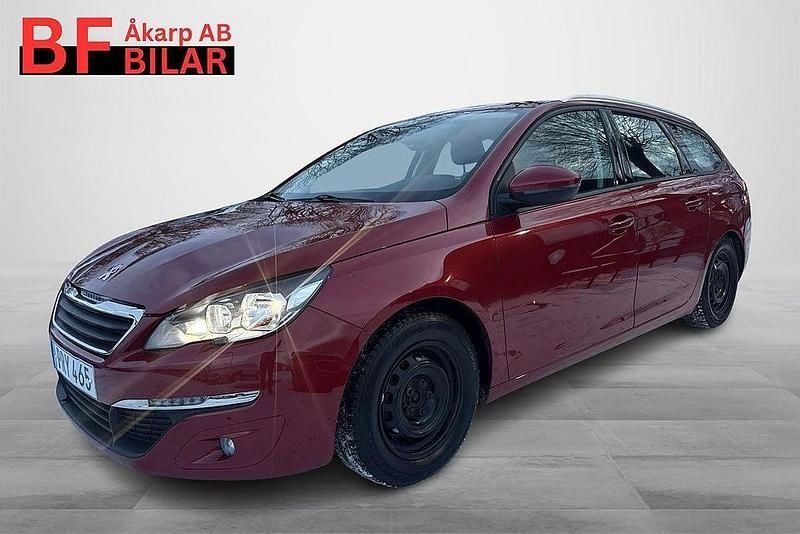 Röd Begagnad 2015 Peugeot 308 SW Active Kombi | 82 500 kr (Marknadspris) - Bild 1/3