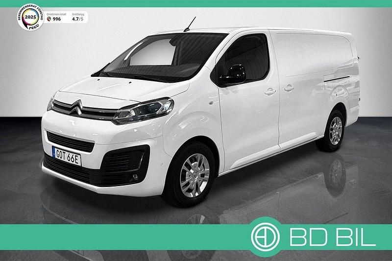 Vit Begagnad 2021 Citroën Jumpy Minibuss | 249 900 kr (Marknadspris) - Bild 1/3