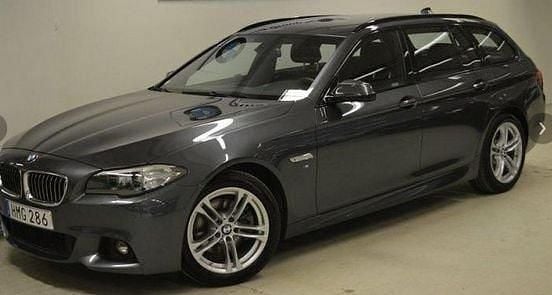 Grå Begagnad 2016 BMW 520 M Sport Kombi | 214 500 kr (Superpris) - Bild 1/1