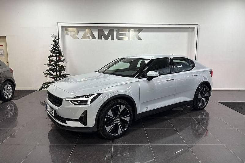Begagnad Polestar 2 Long Range Single Motor 219 kW (299 HK) 2022 Silver Halvkombi